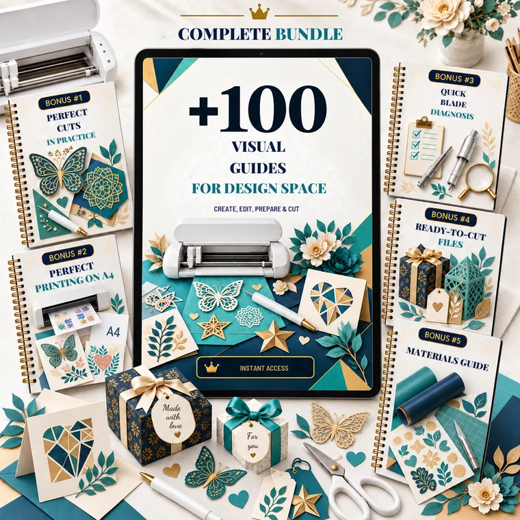 Complete bundle: +100 visual guides for Design Space and 5 bonuses